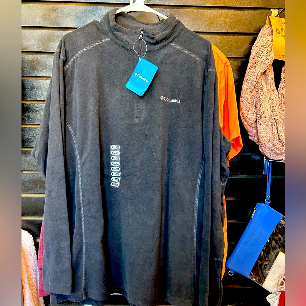 Men’s Columbia Pine ridge fleece quarter zip NWT XL